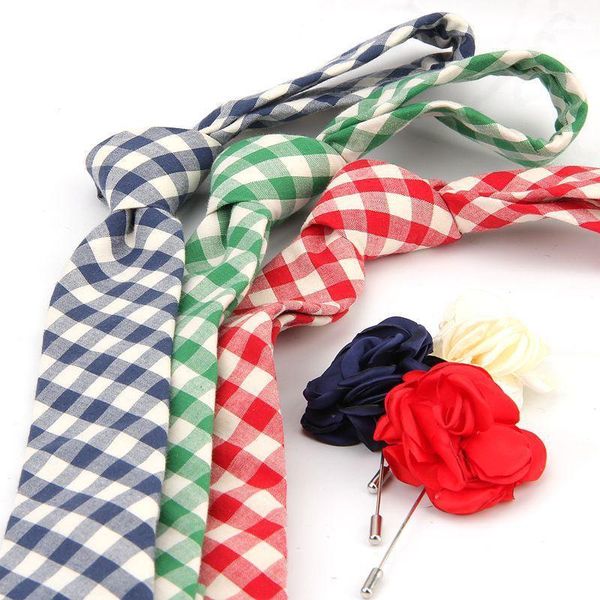 linbaiway casual neck tie brooches set for mens cotton plaid neck ties boutonniere corsage necktie skinny tie set custom logo1, Blue;purple
linbaiway casual neck tie brooches set for mens cotton plaid neck ties boutonniere corsage necktie skinny tie set custom logo1, Blue;purple