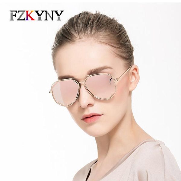 sunglasses fzkyny fashion polarized women classic brand designer twin-beams coating mirror glasses flat panel pink lens eyewear, White;black
sunglasses fzkyny fashion polarized women classic brand designer twin-beams coating mirror glasses flat panel pink lens eyewear, White;black