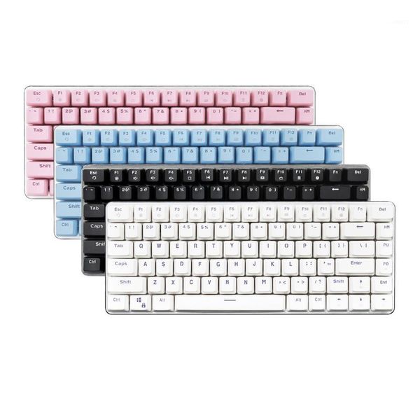 mechanical keyboard black white blue pink color slim mini keyboard 82 keys swap switch mechanical for gaming office1
mechanical keyboard black white blue pink color slim mini keyboard 82 keys swap switch mechanical for gaming office1