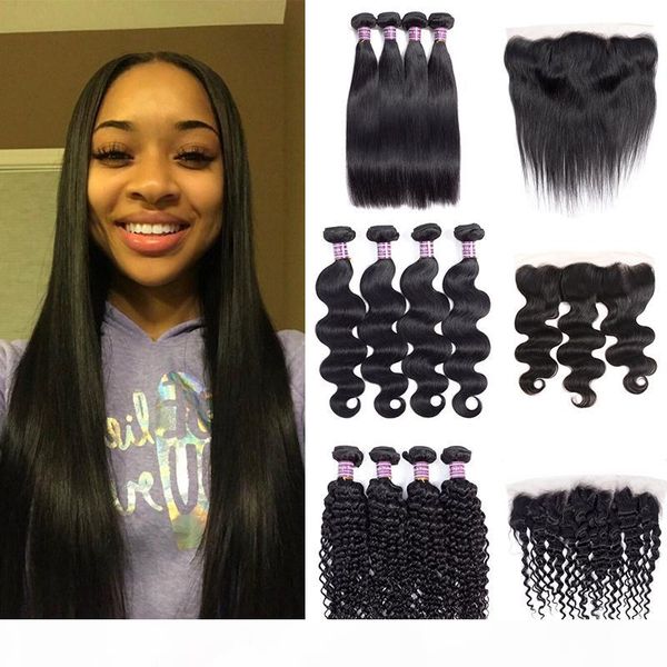brazilian straight human hair bundles body deep water wave bundles with frontal unprocessed peruvian kinky curly human hair bundles, Black;brown
brazilian straight human hair bundles body deep water wave bundles with frontal unprocessed peruvian kinky curly human hair bundles, Black;brown