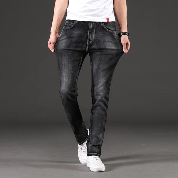 men's jeans 2021 brand men straight loose trousers jean male fashion casual denim pants black plus size 40 42 44 46, Blue
men's jeans 2021 brand men straight loose trousers jean male fashion casual denim pants black plus size 40 42 44 46, Blue
