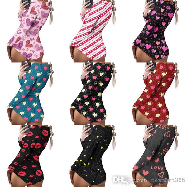 short jumpsuit women 2022 valentines day tracksuits new printed rompers long sleeve home pajamas deep v neck nightclub tight bodysuit, Gray
short jumpsuit women 2022 valentines day tracksuits new printed rompers long sleeve home pajamas deep v neck nightclub tight bodysuit, Gray