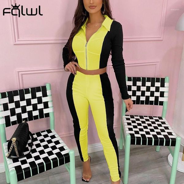 fqlwl patchwork tracksuit 2 two piece set women outfits zipper bodycon jackets crop and leggings women sweat suits joggers1, Gray
fqlwl patchwork tracksuit 2 two piece set women outfits zipper bodycon jackets crop and leggings women sweat suits joggers1, Gray