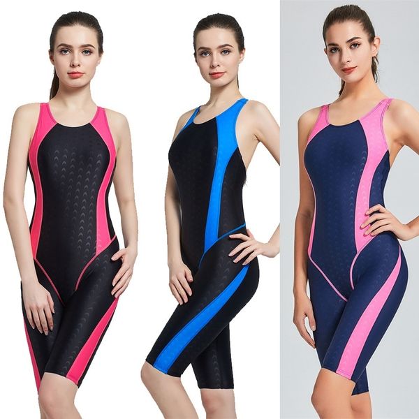 quick dry swimwear professional knee length round neck swimsuit women one piece sports bathing suit rashguard surf -xxxl y200824, White;black
quick dry swimwear professional knee length round neck swimsuit women one piece sports bathing suit rashguard surf -xxxl y200824, White;black