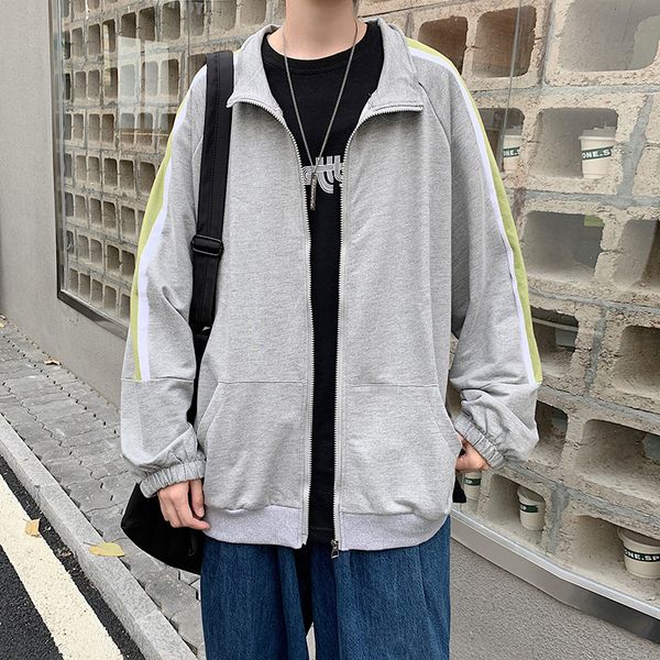 men's jackets men plus size 3xl spring korean side stripe panelled turn-down collar coats fashion bf casual loose college ins chic, Black;brown
men's jackets men plus size 3xl spring korean side stripe panelled turn-down collar coats fashion bf casual loose college ins chic, Black;brown