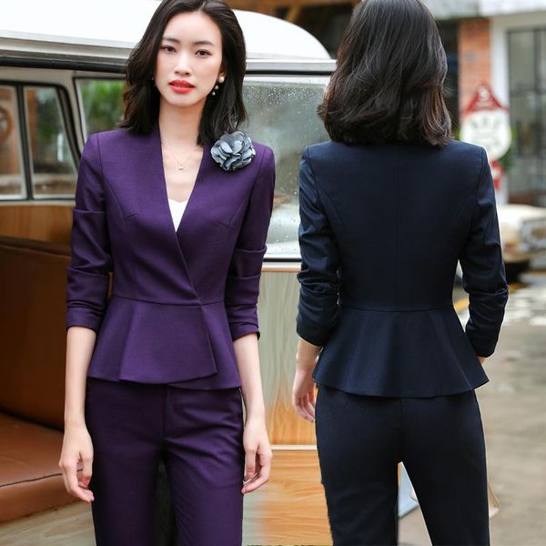 fabric styles autumn winter women business suits with pants and jackets coat ladies office pantsuits blazers set, White
fabric styles autumn winter women business suits with pants and jackets coat ladies office pantsuits blazers set, White