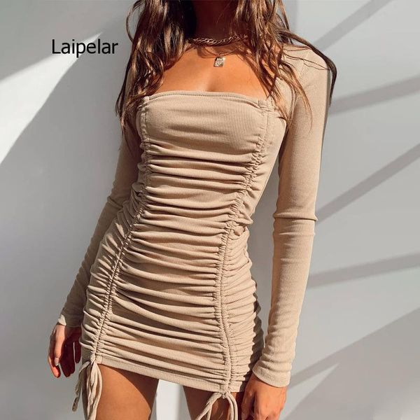 casual dresses ribbed drawstring ruched mini dress women long sleeve bodycon streetwear 2021 autumn winter party elegant solid, Black;gray
casual dresses ribbed drawstring ruched mini dress women long sleeve bodycon streetwear 2021 autumn winter party elegant solid, Black;gray