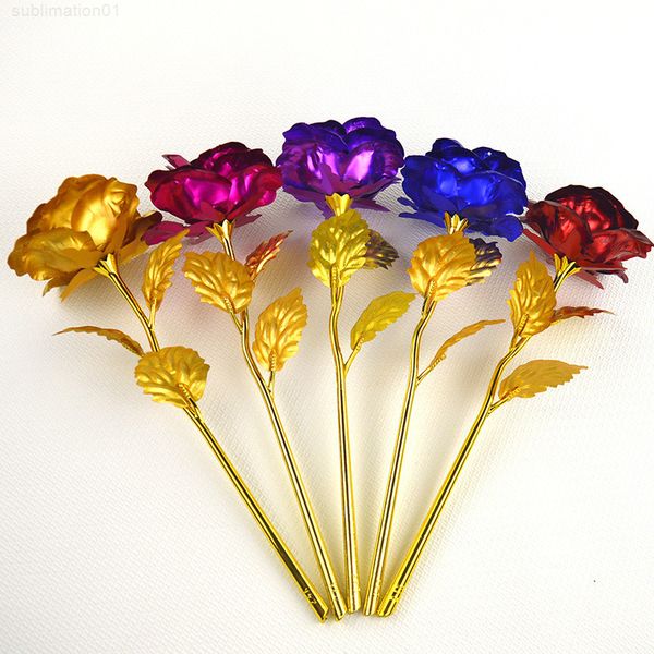 fashion 24k gold foil plated creative lasts forever rose for lover's wedding christmas day gifts home decoration
fashion 24k gold foil plated creative lasts forever rose for lover's wedding christmas day gifts home decoration