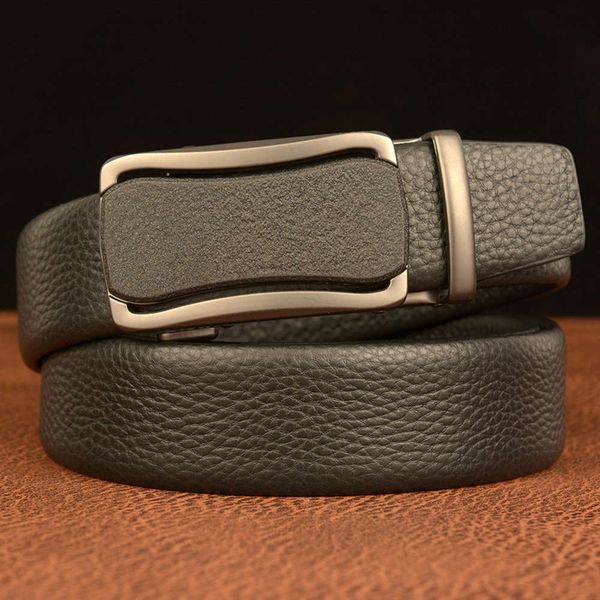 fashion frosted automatic buckle men's leisure business belt, young and middle-aged pure leather pants belt, Black;brown
fashion frosted automatic buckle men's leisure business belt, young and middle-aged pure leather pants belt, Black;brown