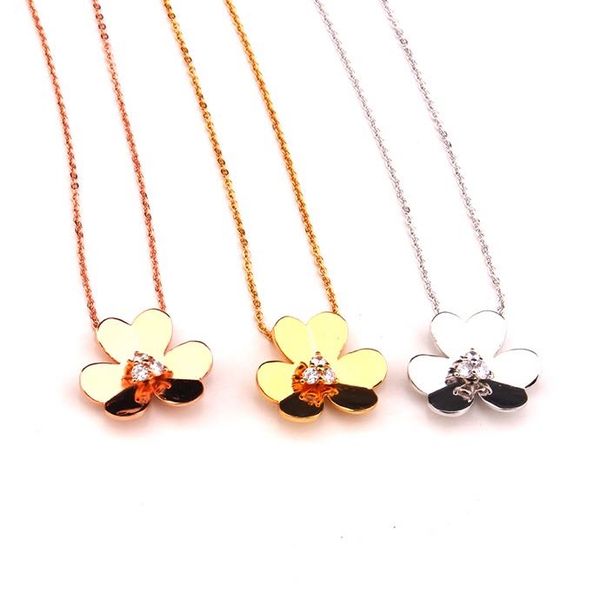fashion clover necklace jewerly beautiful single flower necklace womens gold chain pendants jewelry hip hop bling bling iced out chains, Silver
fashion clover necklace jewerly beautiful single flower necklace womens gold chain pendants jewelry hip hop bling bling iced out chains, Silver