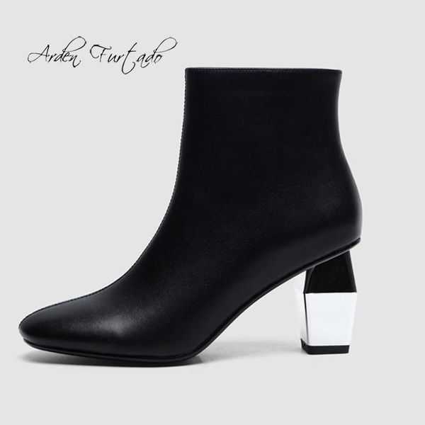 boots arden furtado fashion women's shoes winter square toe chunky heels zipper elegant ladies ankle concise mature matin, Black
boots arden furtado fashion women's shoes winter square toe chunky heels zipper elegant ladies ankle concise mature matin, Black