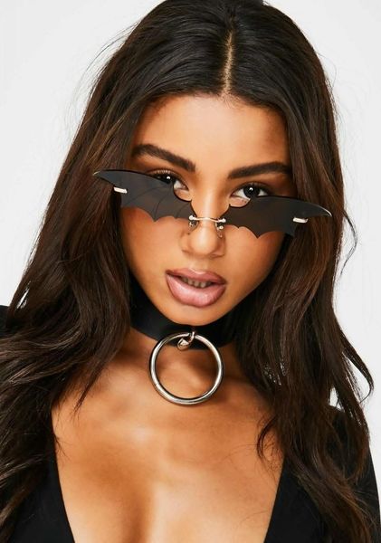 sunglasses personality fashion bat vintage female mirror retro no-hoop men trend small eyewear, White;black
sunglasses personality fashion bat vintage female mirror retro no-hoop men trend small eyewear, White;black