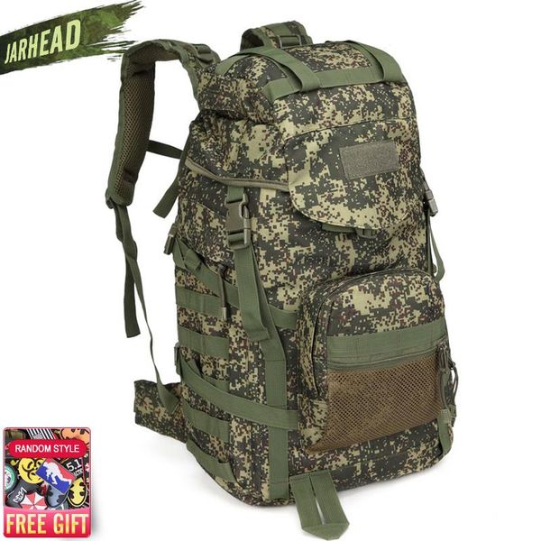 outdoor bags 60l waterproof backpack sports camouflage knapsack 800d fan tactical camping hiking travel rucksack
outdoor bags 60l waterproof backpack sports camouflage knapsack 800d fan tactical camping hiking travel rucksack