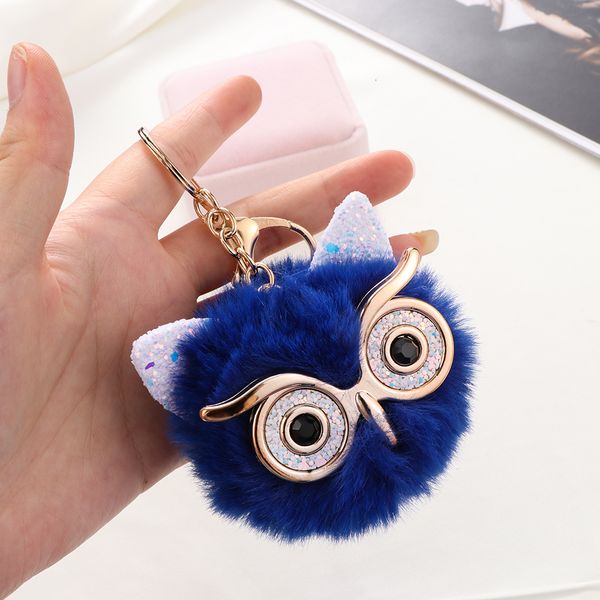 fur pompom girls owl fluffy keychains for pom chains women bag pendant jewelry diy key ring, Silver
fur pompom girls owl fluffy keychains for pom chains women bag pendant jewelry diy key ring, Silver