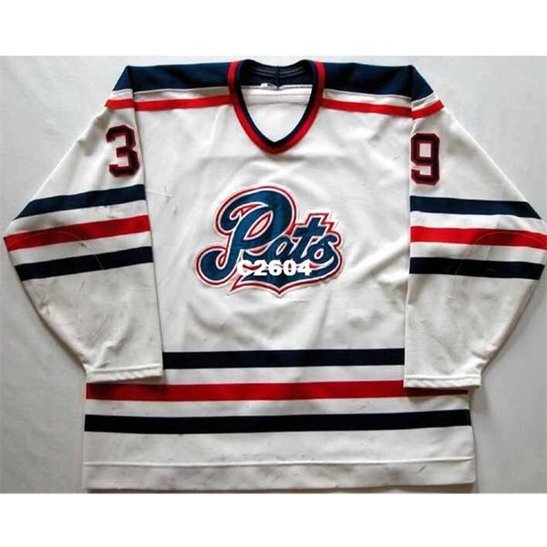 real men real full embroidery #39 1996 curtis tipler regina pats game worn hockey jersey or custom any name or number jersey, Black
real men real full embroidery #39 1996 curtis tipler regina pats game worn hockey jersey or custom any name or number jersey, Black