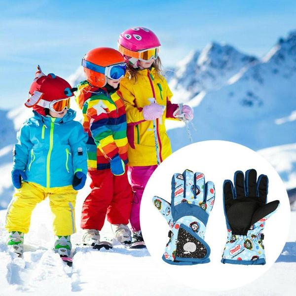 five fingers gloves outdoor waterproof windproof ski for kids toddlers boys girls winter warm, Blue;gray
five fingers gloves outdoor waterproof windproof ski for kids toddlers boys girls winter warm, Blue;gray