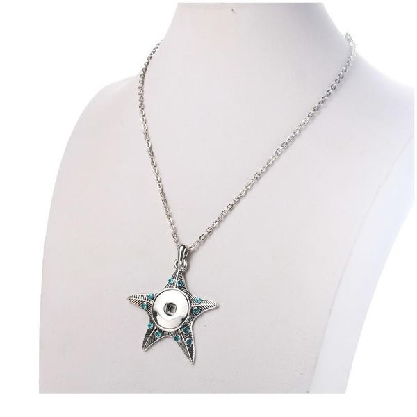 new fashion starfish necklace rhinestones snap button pendant pearl necklace fit 18mm buttons charm fashion women bbyrrq, Silver
new fashion starfish necklace rhinestones snap button pendant pearl necklace fit 18mm buttons charm fashion women bbyrrq, Silver