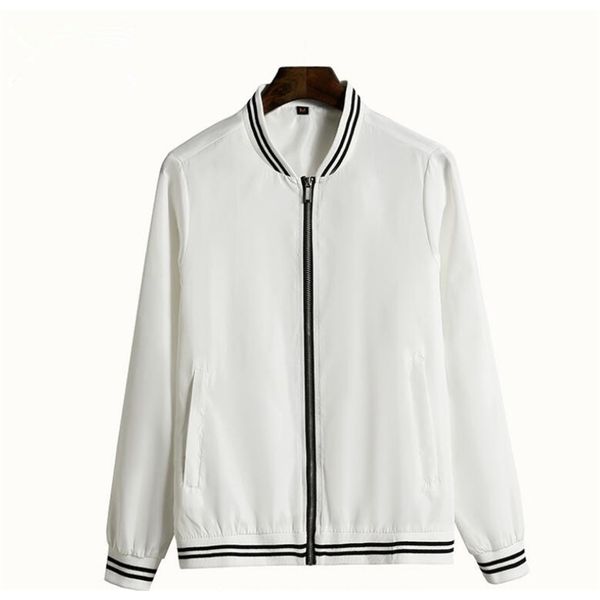 2021 new fashion slim sportswear bomber jacket mens jackets men and coats nxzm, White;black
2021 new fashion slim sportswear bomber jacket mens jackets men and coats nxzm, White;black