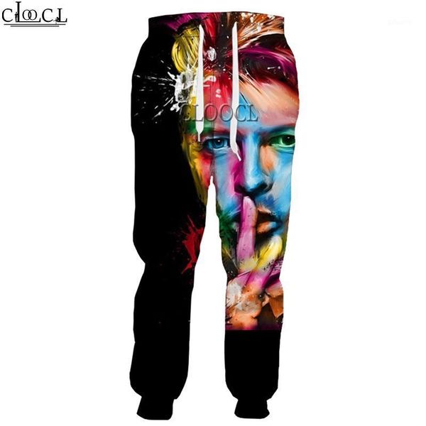 cloocl rock popular singer david bowie trousers men women 3d print casual sweatpants harajuku streetwear style jogging pants1, Black
cloocl rock popular singer david bowie trousers men women 3d print casual sweatpants harajuku streetwear style jogging pants1, Black
