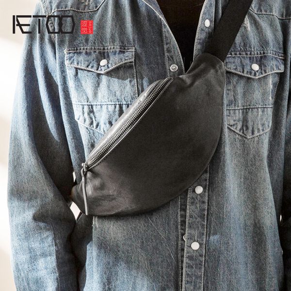 hbp aetoo leather fashion men's chest bag, the first layer of cowhide cross-body bag
hbp aetoo leather fashion men's chest bag, the first layer of cowhide cross-body bag