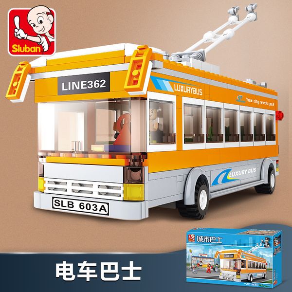 children's puzzle assembled by little luban 6-year-old boy toy city bus car assembly model
children's puzzle assembled by little luban 6-year-old boy toy city bus car assembly model