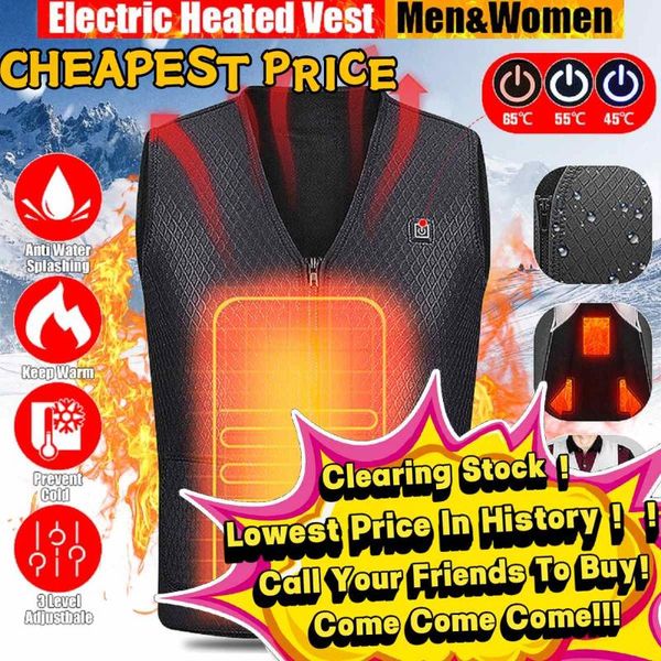men women outdoor usb infrared heating vest jacket winter flexible electric thermal clothing waistcoat fishing hiking, Gray;blue
men women outdoor usb infrared heating vest jacket winter flexible electric thermal clothing waistcoat fishing hiking, Gray;blue