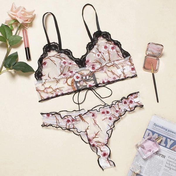 bra set women embroidery lace bras thong underwear set female sleepwear lingerie erotic costumes bra and panty1, Red;black
bra set women embroidery lace bras thong underwear set female sleepwear lingerie erotic costumes bra and panty1, Red;black