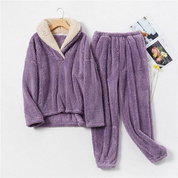 women's warm pajamas sets home bed vacation basic elastic waist pure color flannel plush fashion soft pant fall winter v wire long slee, Black;red
women's warm pajamas sets home bed vacation basic elastic waist pure color flannel plush fashion soft pant fall winter v wire long slee, Black;red