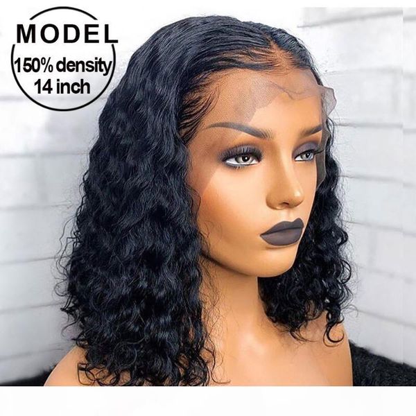 curly short bob lace front human hair wig pre plucked for black women glueless 13x6 deep wave frontal wig remy lace frontal wigs, Black;brown
curly short bob lace front human hair wig pre plucked for black women glueless 13x6 deep wave frontal wig remy lace frontal wigs, Black;brown