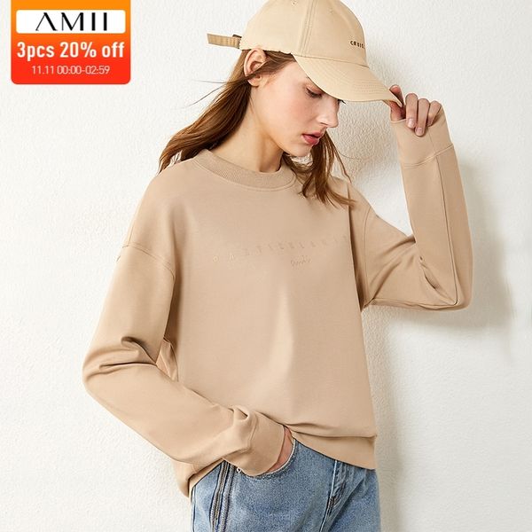 amii minimalism winter hoodies for women fashion letter embroidery fleece thick sweatshirt women pullover 12060096 201112, Black
amii minimalism winter hoodies for women fashion letter embroidery fleece thick sweatshirt women pullover 12060096 201112, Black
