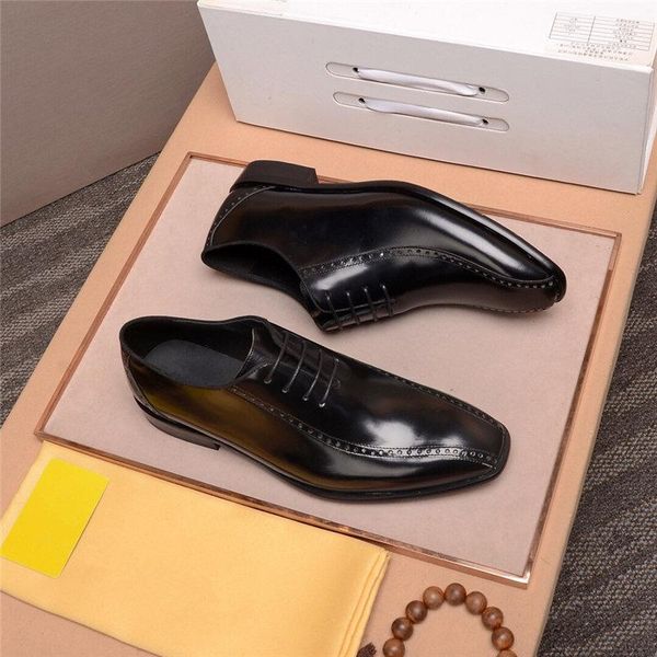 l1 european luxury mens oxford luxury dress shoes genuine leather whole cut handmade mens shoes lace up business office formal shoes men 11, Black
l1 european luxury mens oxford luxury dress shoes genuine leather whole cut handmade mens shoes lace up business office formal shoes men 11, Black