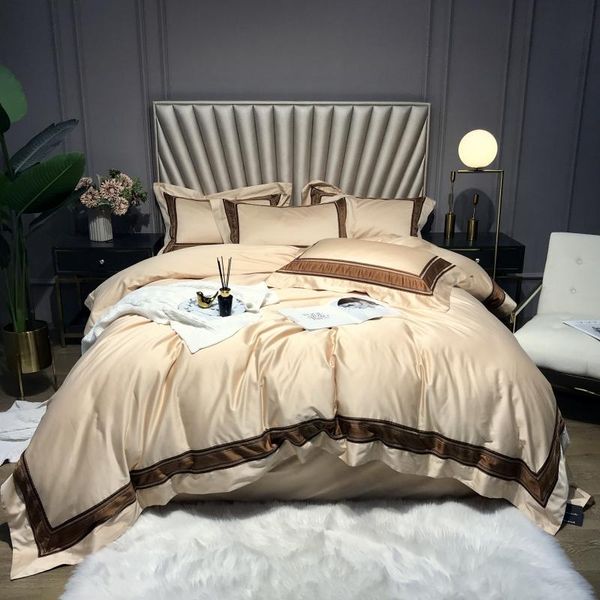 1000tc egyptian cotton bedlinen beige embroidery duvet cover pillowcase flat sheet king size 4pcs
1000tc egyptian cotton bedlinen beige embroidery duvet cover pillowcase flat sheet king size 4pcs