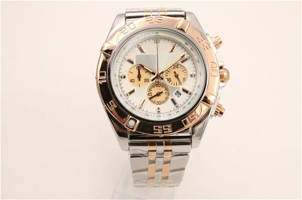 146 luxury men mechanical wristwatch stainless steel watch brand sapphire glass men watches, Slivery;brown
146 luxury men mechanical wristwatch stainless steel watch brand sapphire glass men watches, Slivery;brown