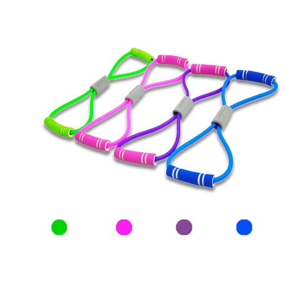 gym fitness resistance elastic rubber 8 word arms stretch pull rope chest expander band yoga training sports equipment.
gym fitness resistance elastic rubber 8 word arms stretch pull rope chest expander band yoga training sports equipment.