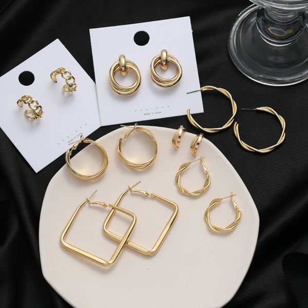 925 silver needle retro geometric metal earrings advanced irregular circle earrings exaggerated cold wind earrings for women
925 silver needle retro geometric metal earrings advanced irregular circle earrings exaggerated cold wind earrings for women