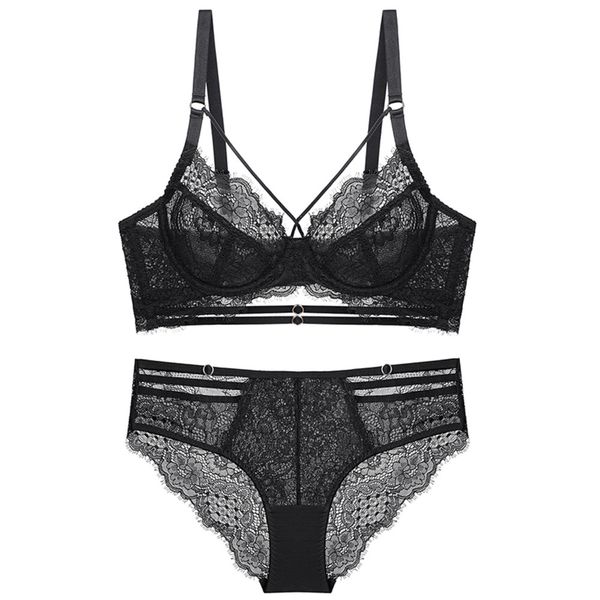 bras set for women lingerie lace sheer underwire unline strappy floral pattern women's underwear transparent bra for summer c1212, Black;white
bras set for women lingerie lace sheer underwire unline strappy floral pattern women's underwear transparent bra for summer c1212, Black;white