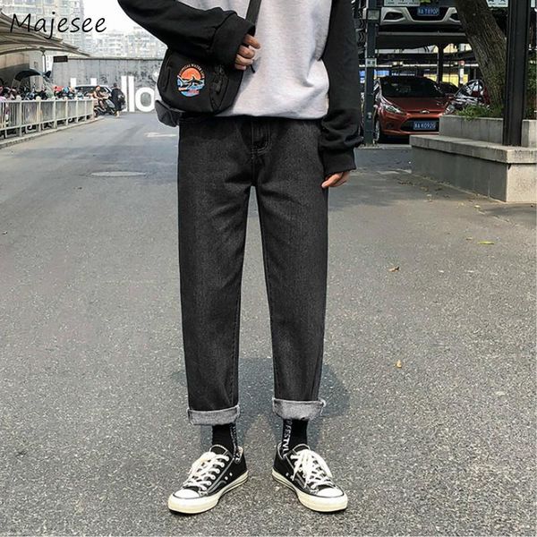 men streetwear blue jeans oversize 3xl solid leisure black jeans korean fashion ankle length straight denim trousers teens loose
men streetwear blue jeans oversize 3xl solid leisure black jeans korean fashion ankle length straight denim trousers teens loose