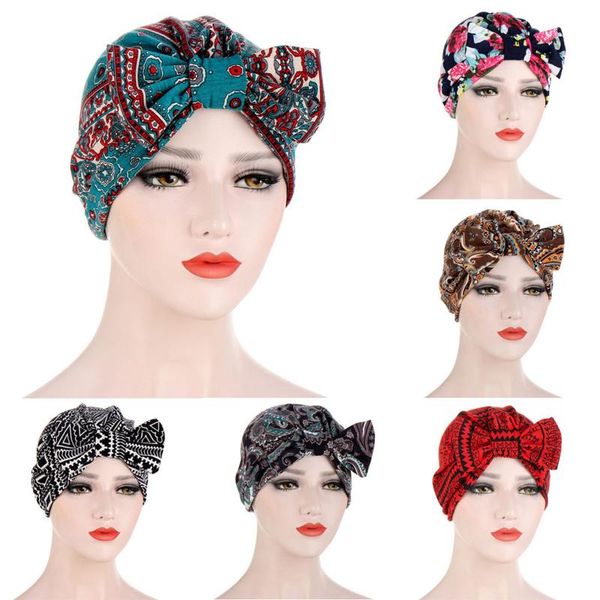 1pcs women print bowknot india hat beanies pgraphy props for hair ruffle cancer chemo hat solid bowknot india turban hats, Blue;gray
1pcs women print bowknot india hat beanies pgraphy props for hair ruffle cancer chemo hat solid bowknot india turban hats, Blue;gray
