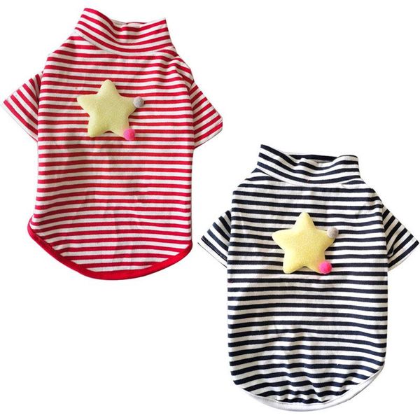 pet dog clothes teddy bichon small dogs five-pointed star cotton thin spring and summer new style short sleeve
pet dog clothes teddy bichon small dogs five-pointed star cotton thin spring and summer new style short sleeve
