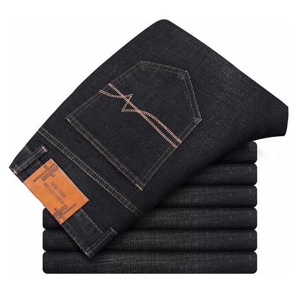 men's classic black business casual jeans spring new stretch denim pants plus size 42 44 46 male autumn brand cowboy trousers, Blue
men's classic black business casual jeans spring new stretch denim pants plus size 42 44 46 male autumn brand cowboy trousers, Blue