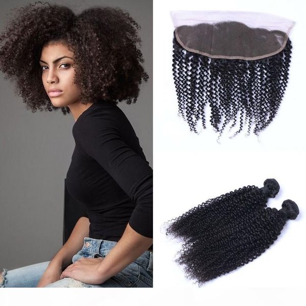 peruvian virgin human hair bundles with 13x4 frontal natural black kinky curly lace frontal with 2 bundles hair extensions, Black;brown
peruvian virgin human hair bundles with 13x4 frontal natural black kinky curly lace frontal with 2 bundles hair extensions, Black;brown