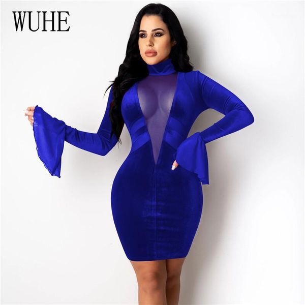 casual dresses wuhe elegant dress turtleneck long flared sleeve mesh stitching see through package hip tight mini bodycon nightclub par, Black;gray
casual dresses wuhe elegant dress turtleneck long flared sleeve mesh stitching see through package hip tight mini bodycon nightclub par, Black;gray