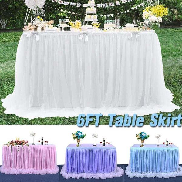 6ft long net yarn table skirt wedding party tulle tableware cloth birthday banquet party wedding table skirt home decor1
6ft long net yarn table skirt wedding party tulle tableware cloth birthday banquet party wedding table skirt home decor1