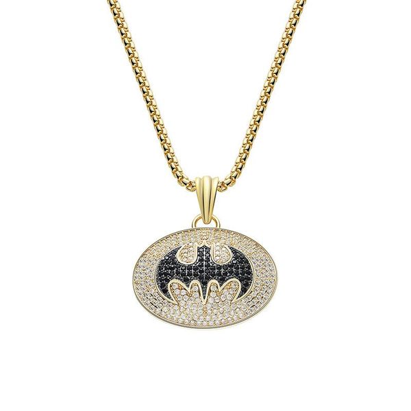 pendant necklaces hip hop micro paved cubic zirconia bling iced out bat round pendants necklace for men rapper jewelry gold color, Silver
pendant necklaces hip hop micro paved cubic zirconia bling iced out bat round pendants necklace for men rapper jewelry gold color, Silver