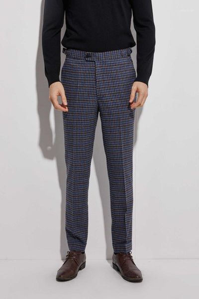 2020 flannel pants with cuff dark blue plaid men slim fit business pants custom made flannel trousers with side adjusters1, White;black
2020 flannel pants with cuff dark blue plaid men slim fit business pants custom made flannel trousers with side adjusters1, White;black