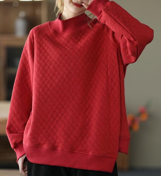 autumn winter sweatshirts women casual solid color furcal patchwork loose female wild, Black
autumn winter sweatshirts women casual solid color furcal patchwork loose female wild, Black