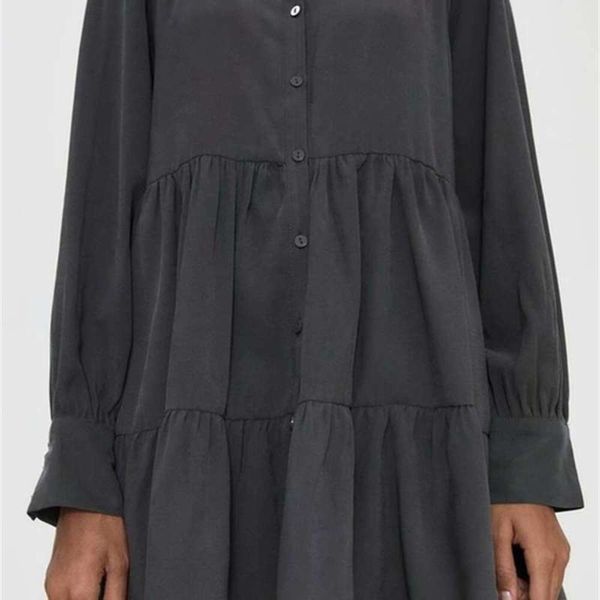 same women's clothing autumn and winter za2020ra new holiday shirt style casual cardigan dress, Black;gray
same women's clothing autumn and winter za2020ra new holiday shirt style casual cardigan dress, Black;gray