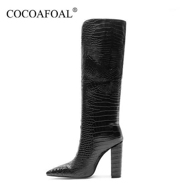 boots cocoafoal women cowboy laarzen knee high woman shoes crocodile pattern mid kalf teen right boots1, Black
boots cocoafoal women cowboy laarzen knee high woman shoes crocodile pattern mid kalf teen right boots1, Black