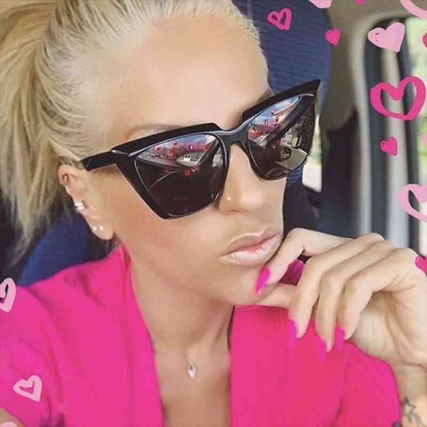 brand star contracted quality sunglasses women oversized uv protection ladies paris fashion sun glassees vintage, White;black
brand star contracted quality sunglasses women oversized uv protection ladies paris fashion sun glassees vintage, White;black