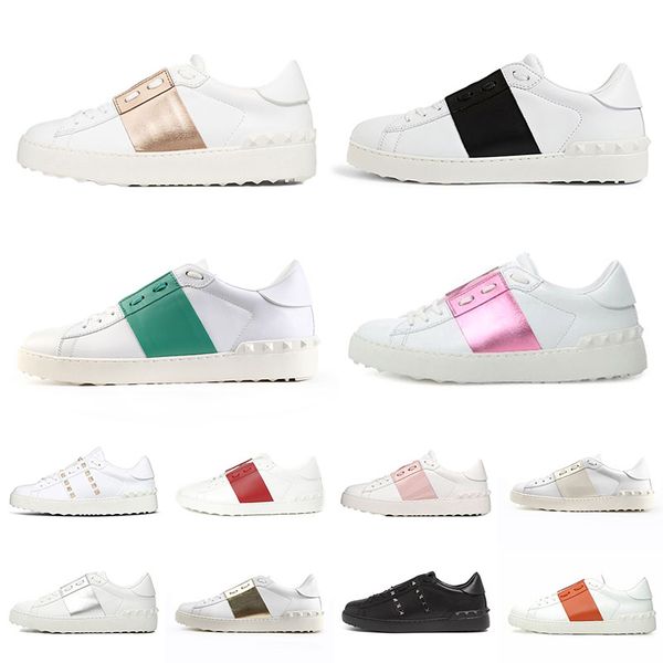 mens rivet flat shoes black whtie striped designer orange rose red bottom metallic gold sliver lightweight leather sneakers skateboarding tr, White;red
mens rivet flat shoes black whtie striped designer orange rose red bottom metallic gold sliver lightweight leather sneakers skateboarding tr, White;red